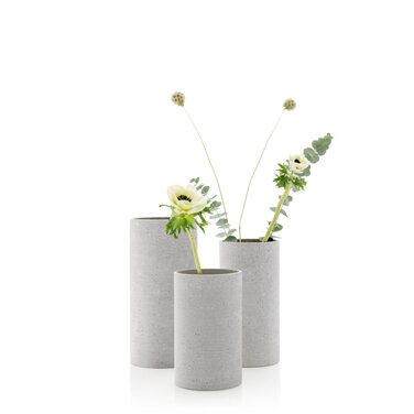 Ваза 24 см світло-сіра М Coluna Blomus