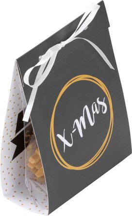 Набір подарункових пакетів, 6 шт, 11,5 x 18 см, Christmas Glamour RBV Birkmann