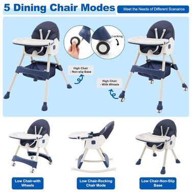 Дитячий стільчик для годування від 6 місяців Maycoly