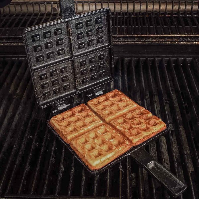 Чавунна вафельниця 17,5 см x 18,5 см Santos