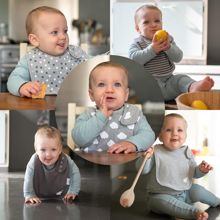 Набір із 5 слюнявчики для дітей Budding Bear