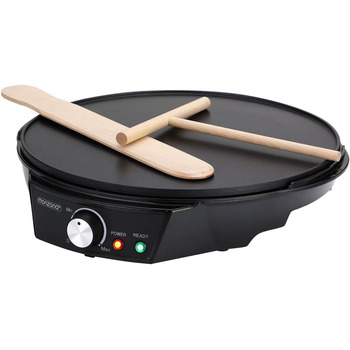 Млинниця електрична 30 см, чорна Monzana