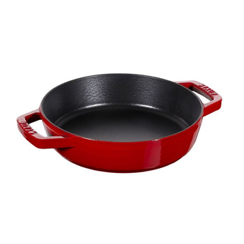 Сковорода кругла 20 см, з двома ручками, вишнева Staub