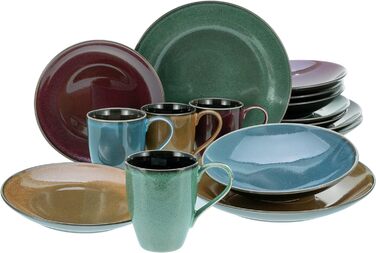 Набір посуду на 4 персони, 16 предметів, Marrakesh Creatable