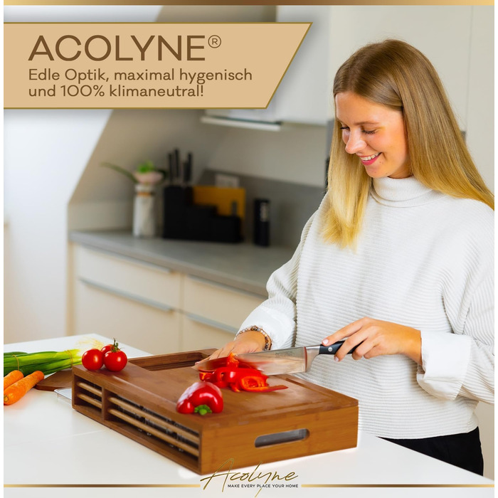 Обробна дошка з 4 піддонами для крапель Acolyne