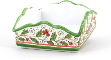 Квадратний тримач для серветок Ceramiche Azzaro & Romano Caltagirone