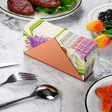 Минималистичный треугольный металлический держатель для салфеток 2 шт Lidwot