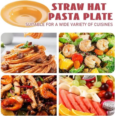 Тарілки для пасти 6 шт 23 см imposyu