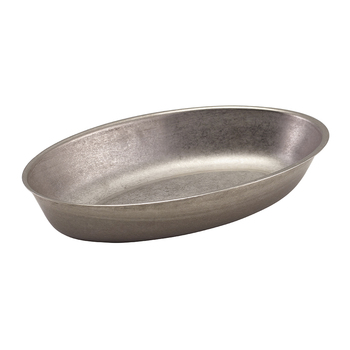 Салатник овальный 17.5*11 см, 300 мл, Vintage Steel, GenWare