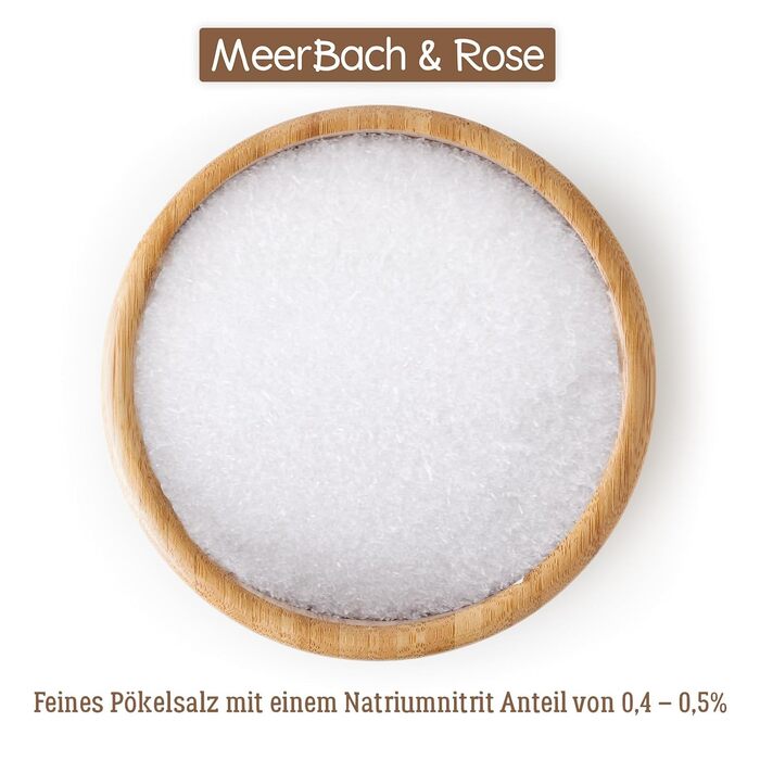 Сіль нітритної  для копчення 750 г MeerBach & Rose