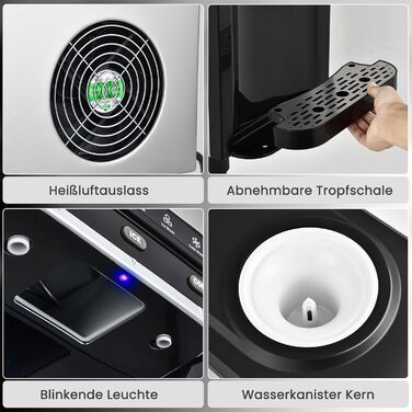 Кулер для води з кубиками льоду 450 Вт GOPLUS