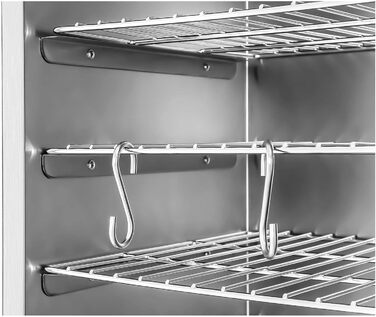 Коптильня з нержавіючої сталі 8 решіток 45 x 60 x 132 см Royal Catering