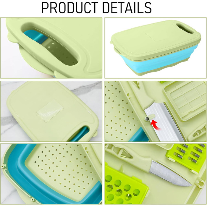 Складна багатофункціональна обробна дошка AUSYIWI