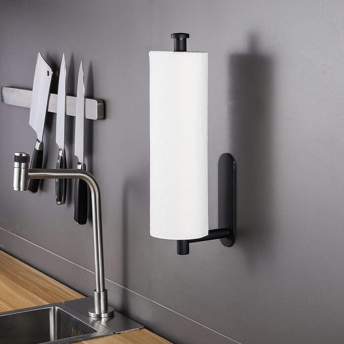 Тримач для паперових рушників 33,5 см чорний Ruicer