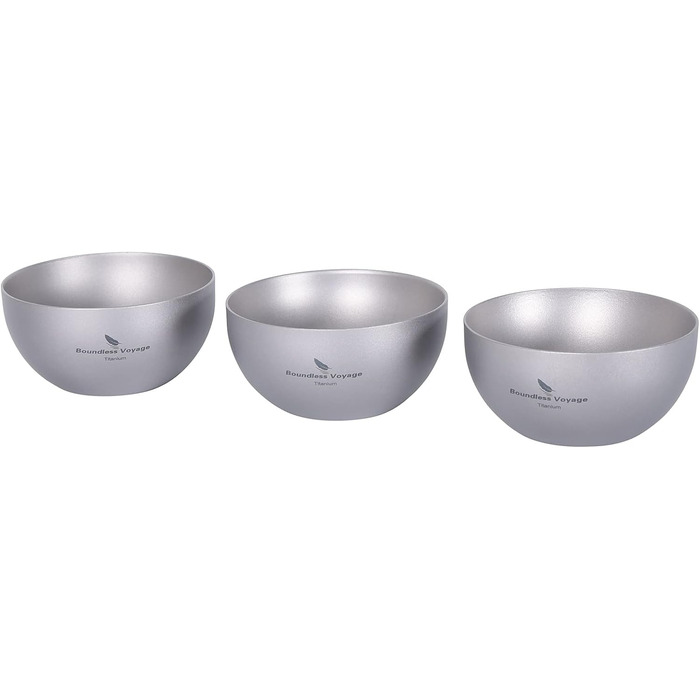 Маленькая титановая чашка с двойными стенками, легкая чашка для эспрессо, мини-чашка для винного саке, многоразовая на открытом воздухе, кемпинг, путешествия, прочная посуда для питья, портативная посуда, 2 шт./комплект Ti3089D (3 шт.)