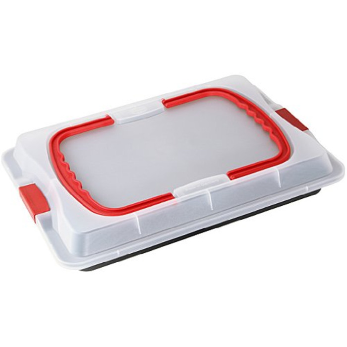 Форма для випічки прямокутна з кришкою 25 x 36 см Bake Go Dr. Oetker