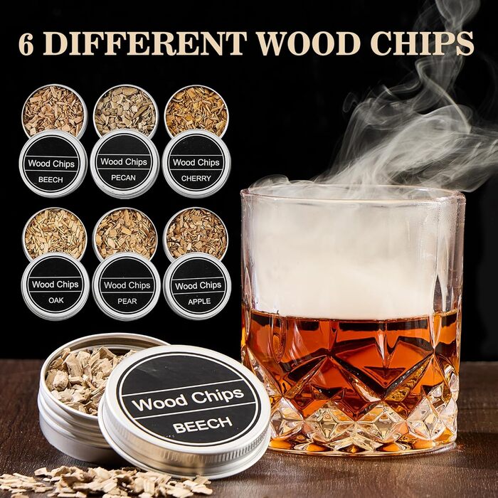 Набір для копчення коктейлів 13 предметів Jettory