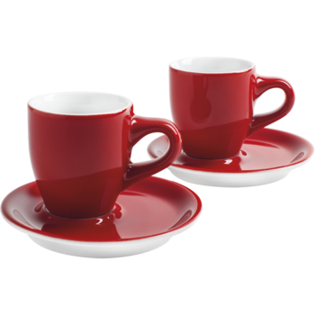Кавова пара для еспресо 0,05 л набір на 2 персони Café Sommelier Red Kahla