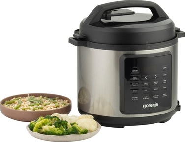 Мультиварка-скороварка Gorenje GMC6SBK (MY-CS6038WPB) (7193445)