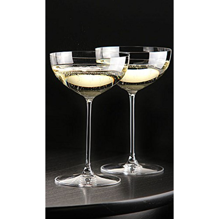 Набір келихів 2 шт, 240 мл COUPE / MOSCATO / MARTINI, кришталь, Veritas, Riedel