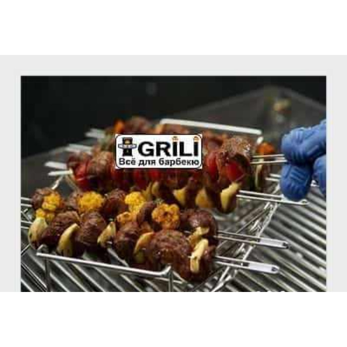 Стойка для ребер с шампурами (комплект) Broil King 64233 Код: 003323