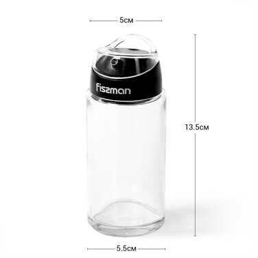 Набір пляшок для олії та оцту 2 х 170 мл скло Fissman