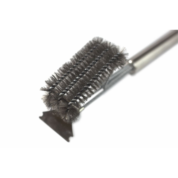 Щітка для гриля преміум-класу 3в1 (щітка + скребок + відкривачка) GRILLI 777720 Код: 006407