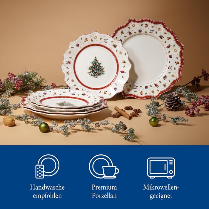Набір тарілок 8 предметів Toys Delight Villeroy & Boch