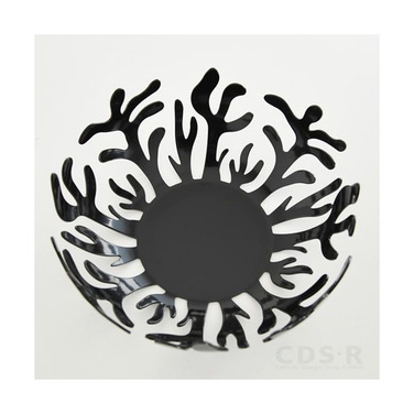 Ваза для фруктів 29 х 10 см чорна Mediterraneo Alessi