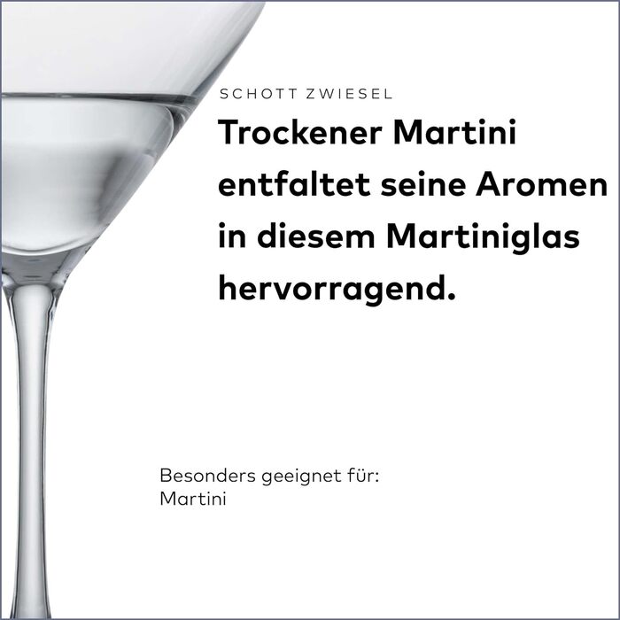 Набір з 4 шт.), об&39ємні коктейльні келихи для креативних міксів напоїв, кришталеві келихи Tritan, які можна мити в посудомийній машині, зроблено в Німеччині (Артикул 123628) (келих для мартіні)