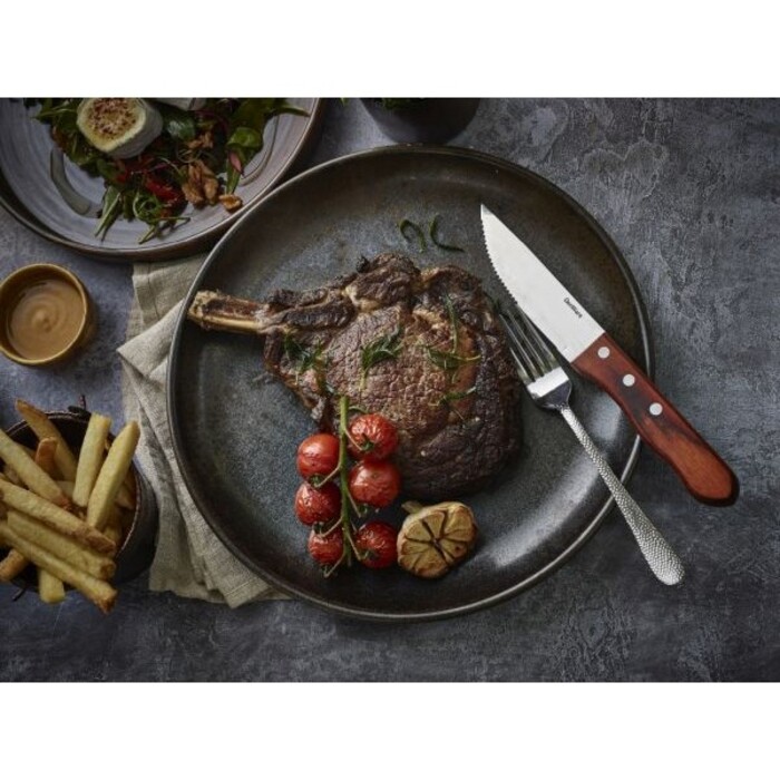 Тарелка 30,5 см, Terra Porcelain Black, GenWare