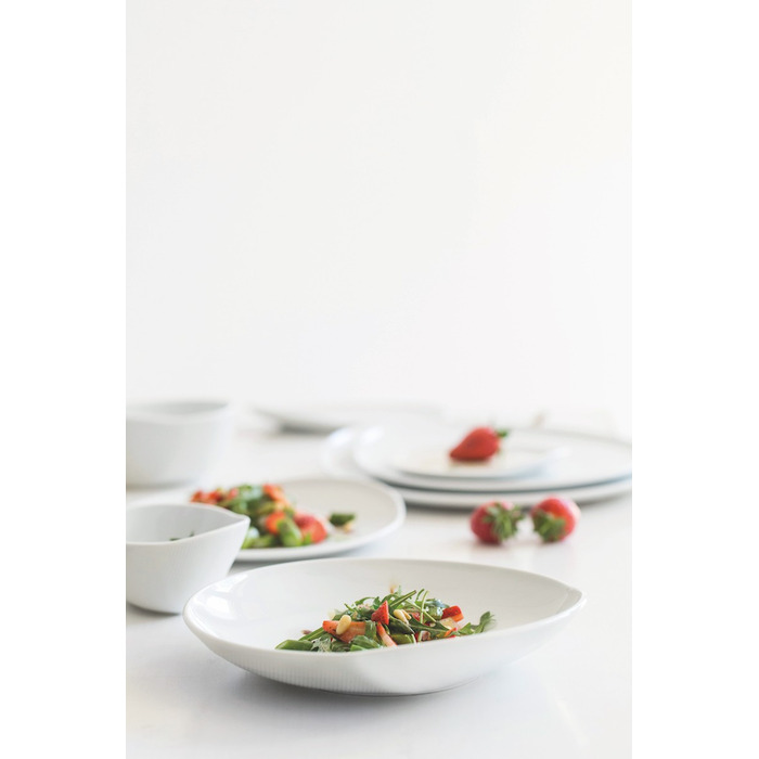 Тарілка для сніданку 22,5 см, біла O - The Better Place Kahla