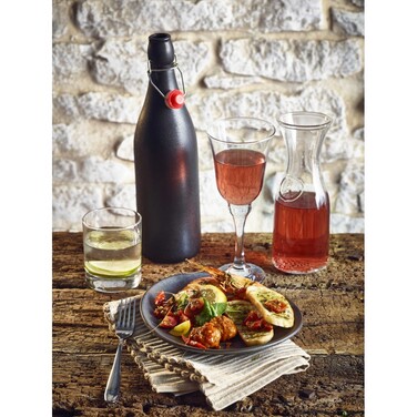 Бутылка, 1 л, эффект чугуна, GenWare