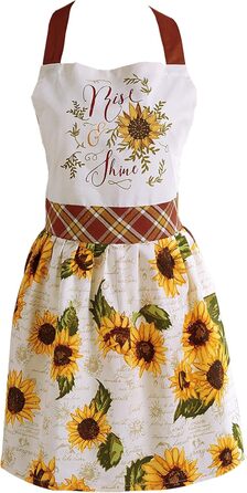 Набір кухонних рушників DII для святкового використання, різдвяні рушники для випічки, приготування їжі та розваг, 18&quot x 28&quot, Tree Farm, 2 шт. (Rise and Shine)