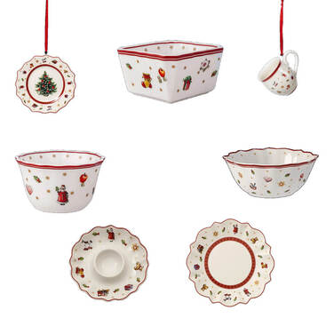 Набір столового посуду на 2 персони, 24 предмети в подарунковій упаковці. Адвент-календар Toy's Delight Villeroy & Boch