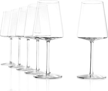 Келихи для червоного вина 517 мл, набір з 6 келихів, Power Stölzle Lausitz
