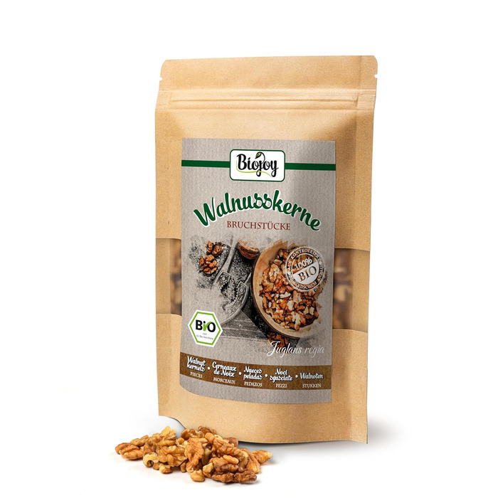 Ядра волоських горіхів очищені від шкаралупи 250 г Biojoy