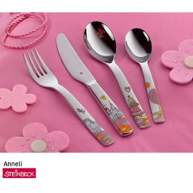 Набір дитячих столових приборів 4 предмета Prinzessin Annelli WMF