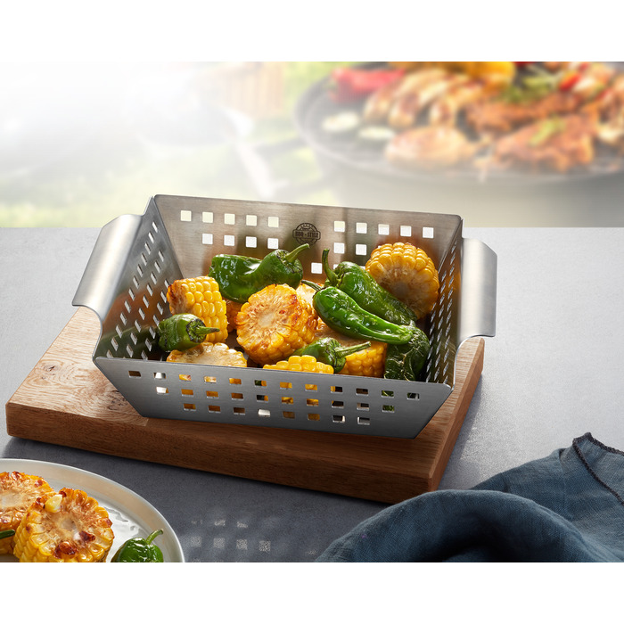 Кошик для гриля маленький 25х21,5х5 см