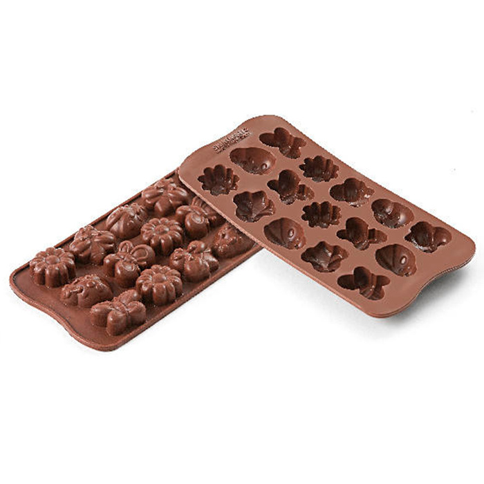 SCG24 Форма силіконова для шоколаду 'Весна' 36х26 mm, h 15 mm