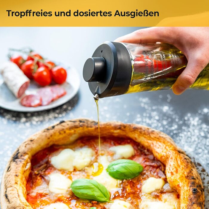 Дозатор для масла и уксуса 500 мл со стеклянным фильтром Silberthal