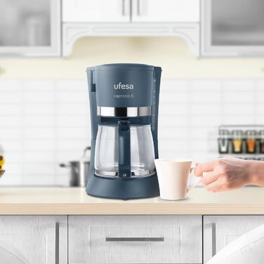 Кофеварка з фільтром 600 Вт, 0.6 л. Ufesa CG7114 Capriccio