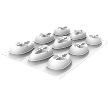 JUDI 40 Форма силіконова 'джуді' 75x40 h25 мм (9x40 мл)