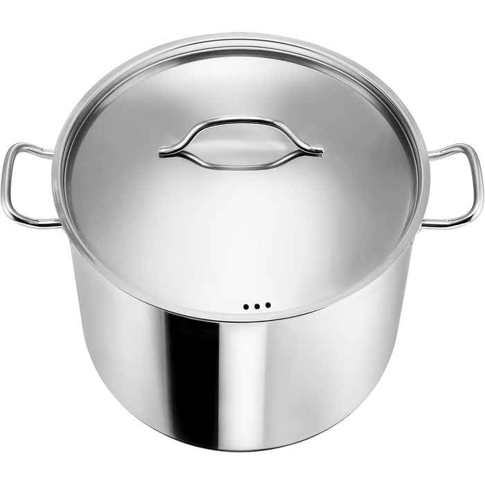 Індукційна каструля KOPF XXL Gigantos, Ø 10 літрів, каструля з нержавіючої сталі (24 см)