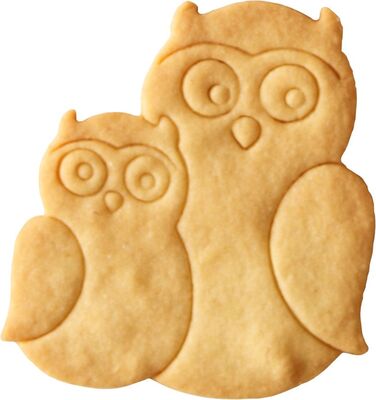 Форма для печива у вигляді сімї сов, 9 см, RBV Birkmann