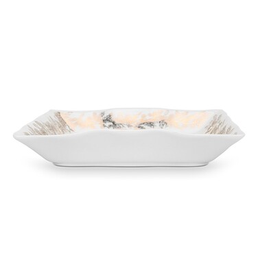 Блюдо квадратне 22х22 см порцеляна CHRISTMAS  Fissman