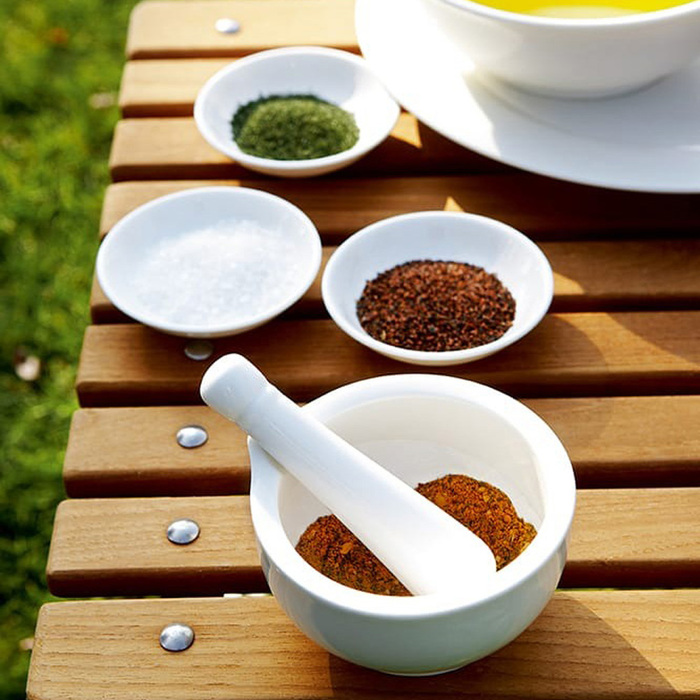 Ступка з товкачиком Maxwell & Williams WHITE BASICS ROUND, порцеляна, 12 х 12, 360 мл