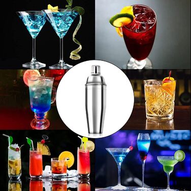 Набір шейкерів для коктейлів, 750 мл, 10 предметів BEOIUCZZY