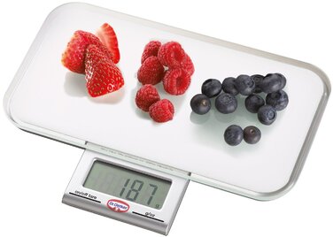 Ваги кухонні електронні з висувним дисплеєм Back - Helfer Dr. Oetker
