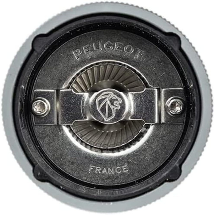 Соляна лінія 12 см кам'яна сіль - Класичне регулювання помелу - Алюміній та перероблена деревина з ущільненням PEFC - натуральна (один розмір, карбон - 18 см)